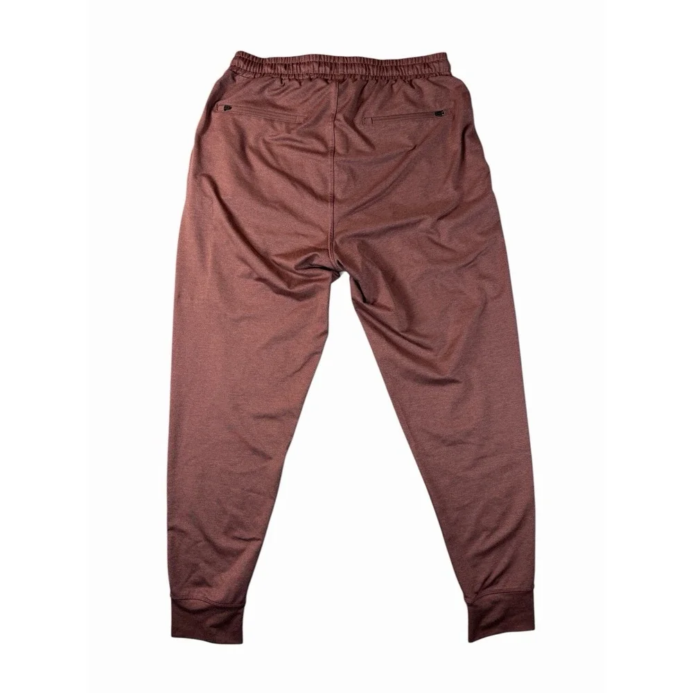 Vuori Sunday Performance Joggers Mens Medium Red Athletic Sweatpants
